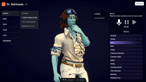 LiveTale cheat table screenshot