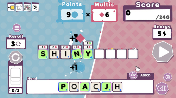 Wordatro! cheat table screenshot