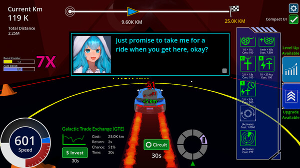 Progress Racer RPG cheat table screenshot