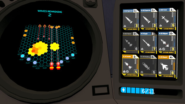 Missile Command Delta cheat table screenshot