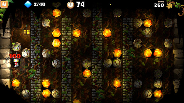 BOULDER DASH 40th Anniversary cheat table screenshot