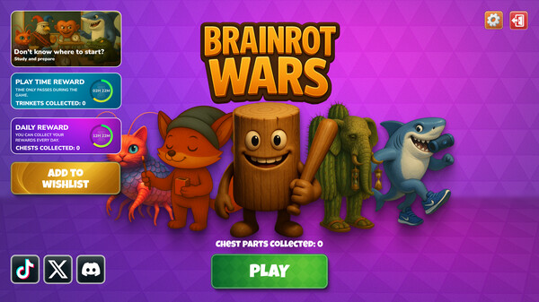 Brainrot Wars cheat table screenshot