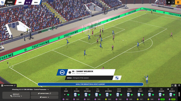 Football Manager 2024 cheat table screenshot