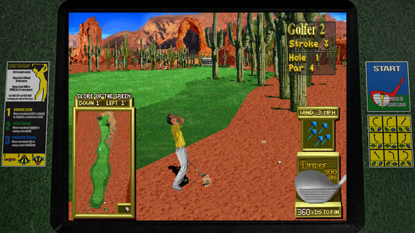 Golden Tee Arcade Classics cheat table screenshot