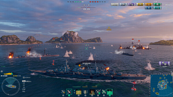 World of Warships cheat table screenshot