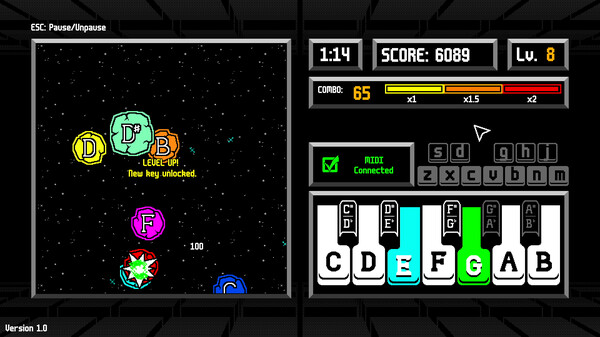 Musical Meteors cheat table screenshot