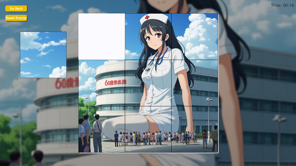 Giantess Girls! Job Jigsaw Jamboree cheat table screenshot