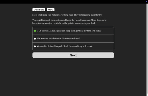 World War II Armored Recon cheat table screenshot