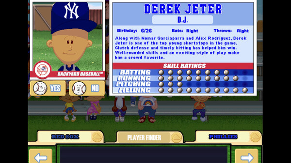 Backyard Baseball ’01 cheat table screenshot