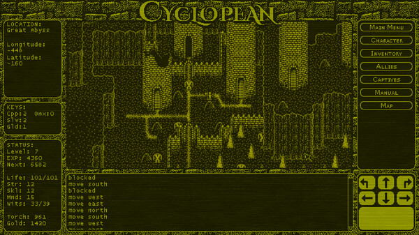 Cyclopean: The Great Abyss cheat table screenshot