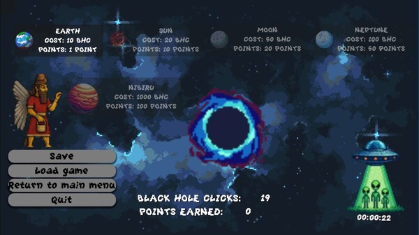 Annunaki Clicker cheat table screenshot
