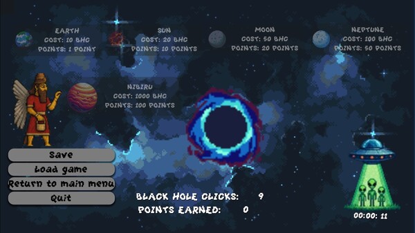 Annunaki Clicker cheat table screenshot