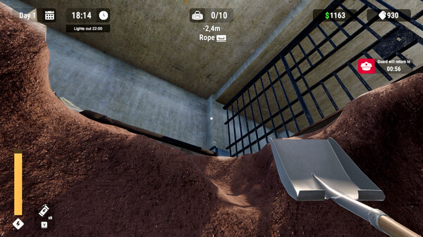 Prison Escape Simulator: Dig Out cheat table screenshot