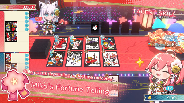 hololive Holo’s Hanafuda cheat table screenshot
