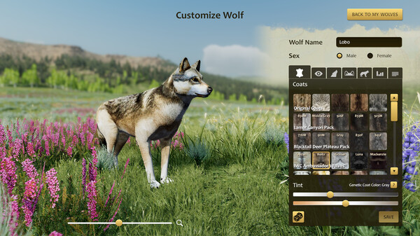 WolfQuest: Anniversary Edition cheat table screenshot