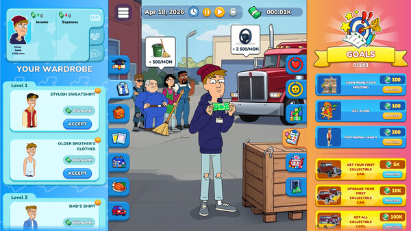 Mr. Billion: Idle Rich Tycoon cheat table screenshot