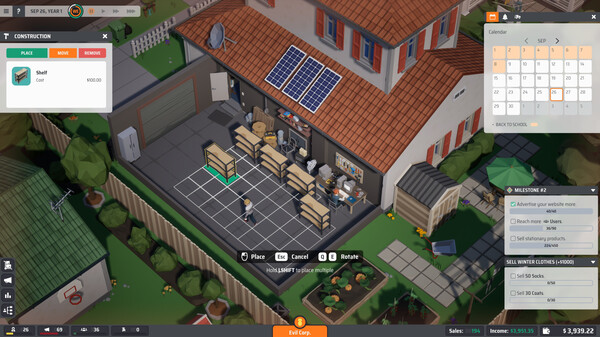 E-Shop Tycoon cheat table screenshot