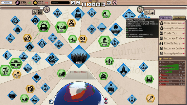 Orbi Universo II cheat table screenshot