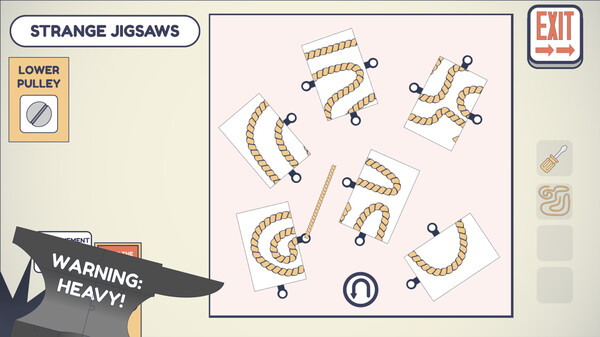Strange Jigsaws cheat table screenshot
