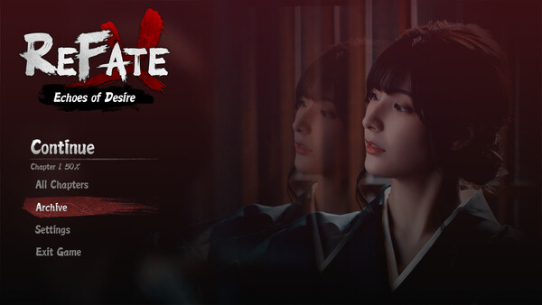 Refate: Echoes of Desire cheat table screenshot