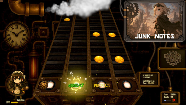 ジャンクノーツ / JUNK NOTES cheat table screenshot