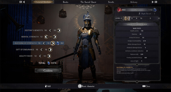 DAIMON BLADES cheat table screenshot