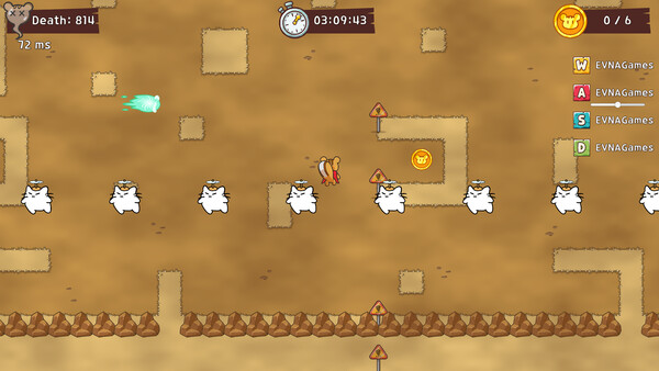 WASD : The Adventure of Tori cheat table screenshot