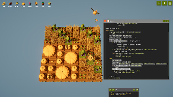 The Farmer Was Replaced cheat table screenshot