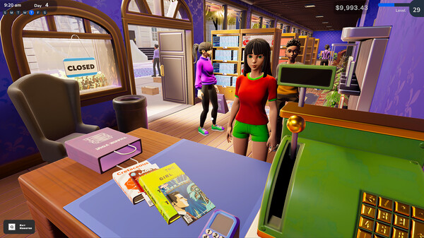 Bookshop Simulator cheat table screenshot