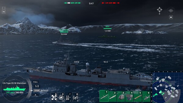 Modern Warships cheat table screenshot