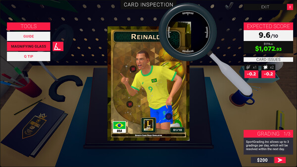 Sports Card Shop Simulator cheat table screenshot