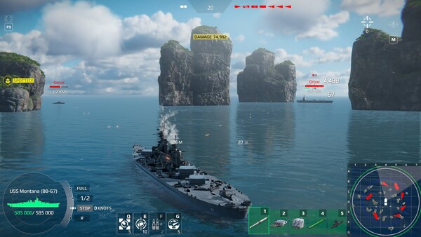 Modern Warships cheat table screenshot