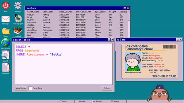 Database Detective: Minor Crimes Division cheat table screenshot