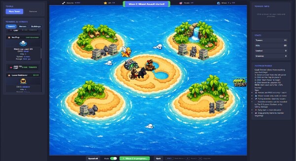 Rescue Dogs vs Aliens Tower Defense cheat table screenshot