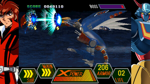 70s-style Robot Anime Geppy-X cheat table screenshot