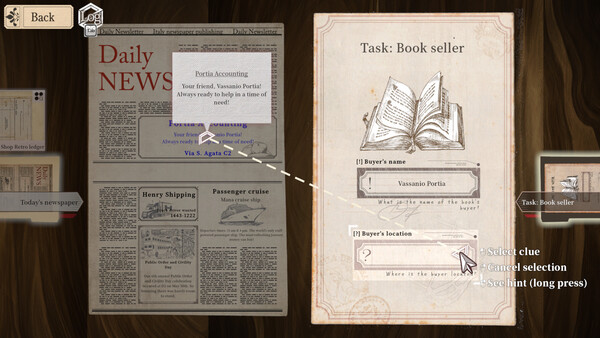 Staffer Retro : A Supernatural Mystery Quest cheat table screenshot