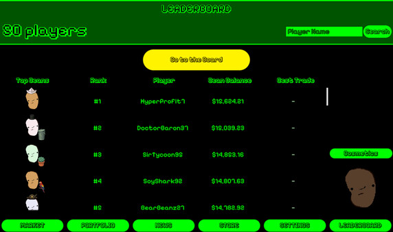 Bonk Market cheat table screenshot