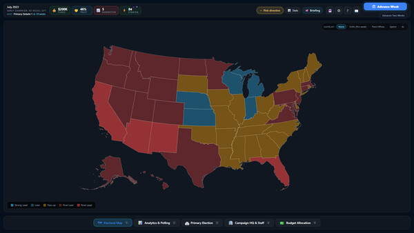 Politisim cheat table screenshot