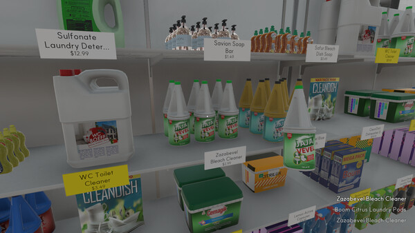 Supermarket Chaos cheat table screenshot