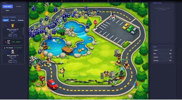 Rescue Dogs vs Aliens Tower Defense cheat table screenshot