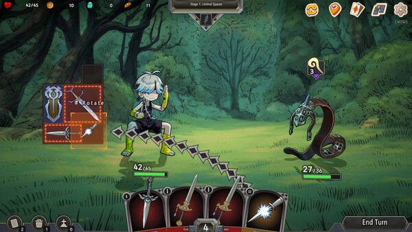 Pocket Legend : Inventory Roguelike Deckbuilder cheat table screenshot