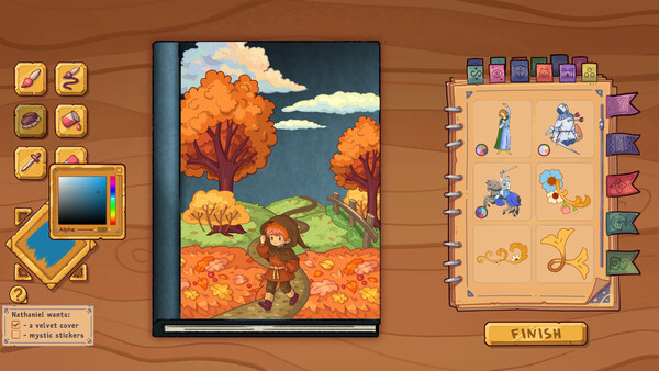 Bookbinding – Dark Cozy Sim cheat table screenshot