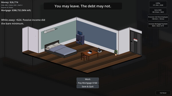 Pay Off The Mortgage cheat table screenshot