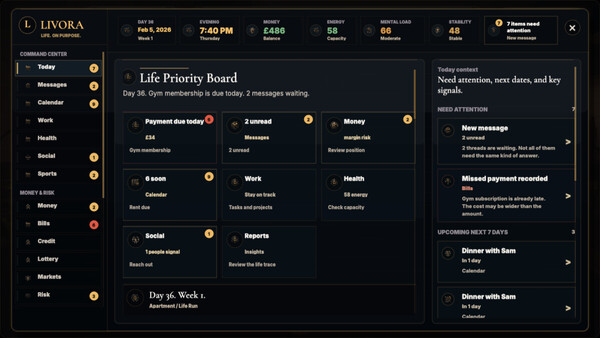 LIVORA cheat table screenshot