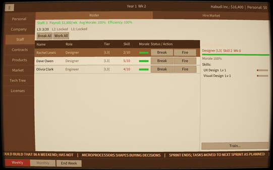 Chief of the Valley cheat table screenshot
