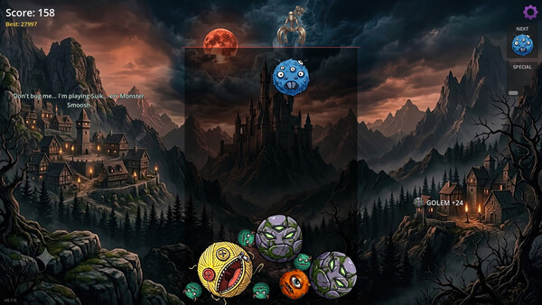 Monster Smoosh cheat table screenshot