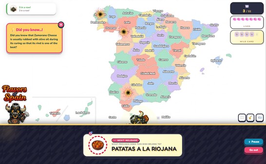 Flavors of Spain cheat table screenshot