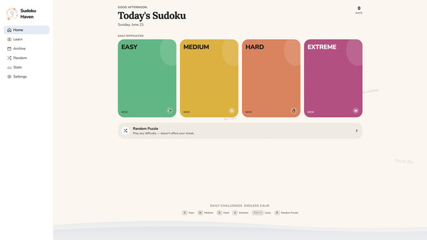 Sudoku Haven cheat table screenshot