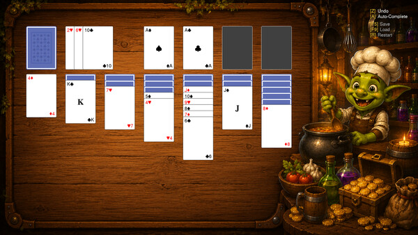 Goblin Solitaire cheat table screenshot