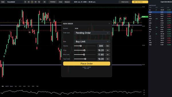 Trade the Crash cheat table screenshot